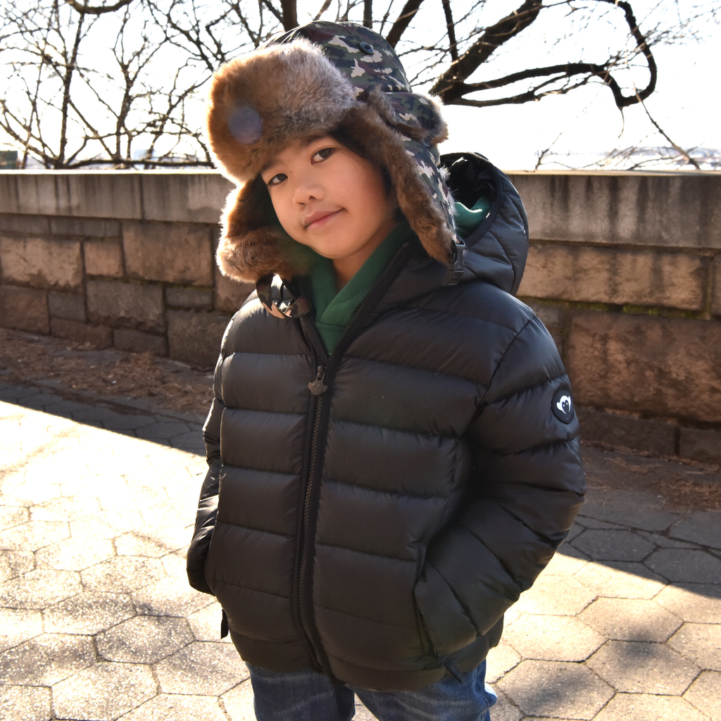 Appaman Best Quality Kids Clothing Boys Winter Hats Benji Hat | Olive Camo