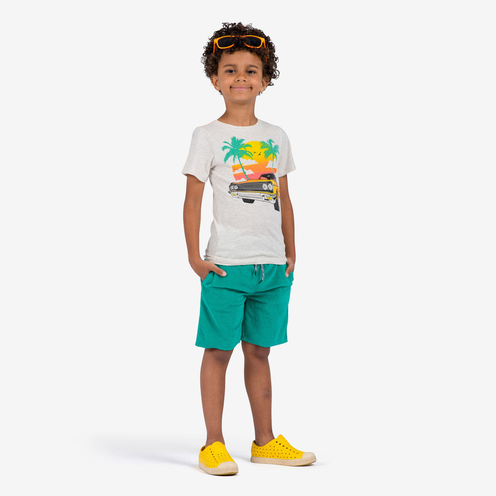 Appaman Best Quality Kids Clothing Camp Shorts | Emerald