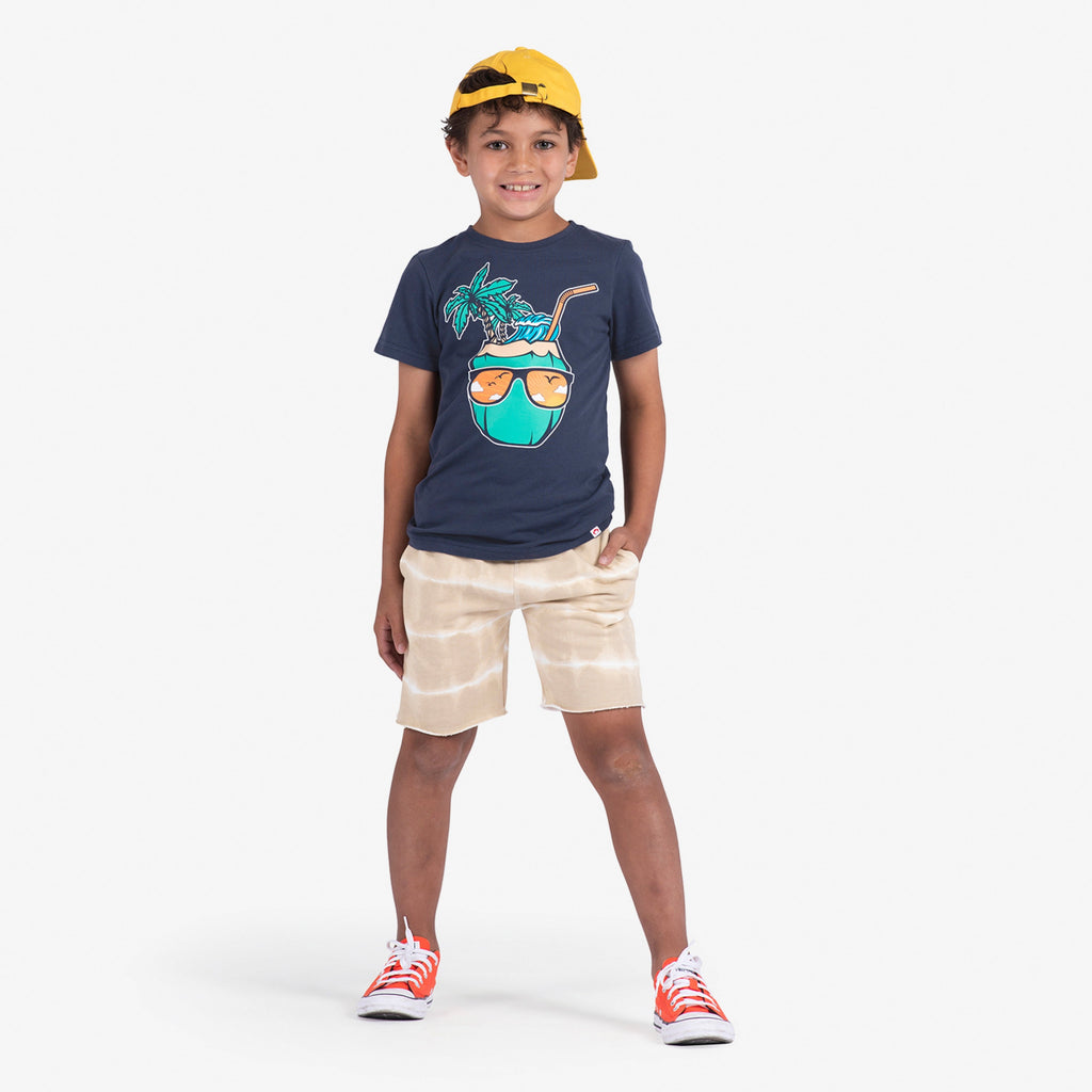Appaman Best Quality Kids Clothing Camp Shorts | Sand Stripe