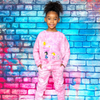 Appaman Best Quality Kids Clothing Collaboration Peanuts Sweatshirt | Pink Tie Dye