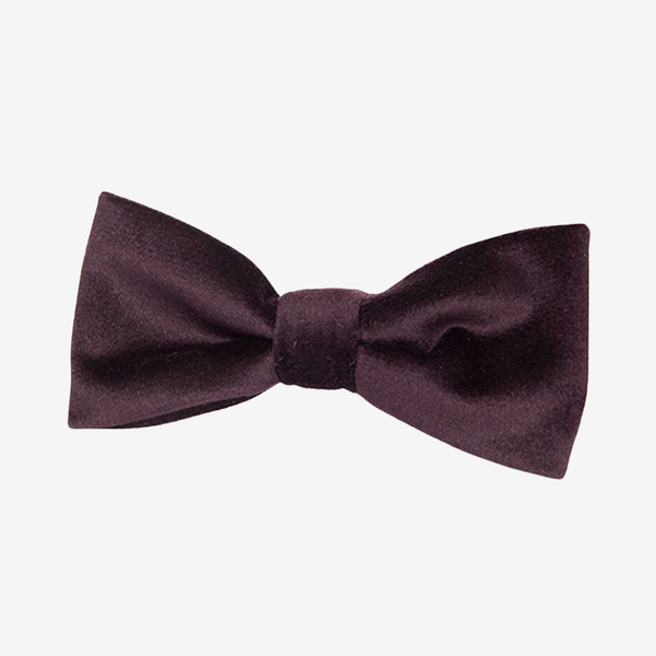 Appaman Best Quality Kids Clothing Fine Tailoring Accessories Bow Tie | Eggplant Velvet