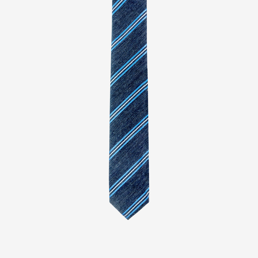 Tie | Blue Stripe – Appaman