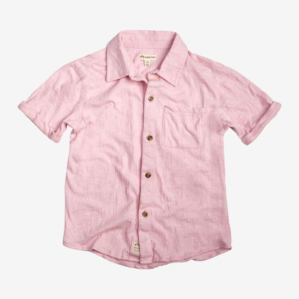 Appaman Best Quality Kids Clothing Fine Tailoring Casual Tops Beach Shirts | Chalk Pink