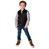 Appaman Best Quality Kids Clothing Fine Tailoring Outerwear Producer Vest | Black