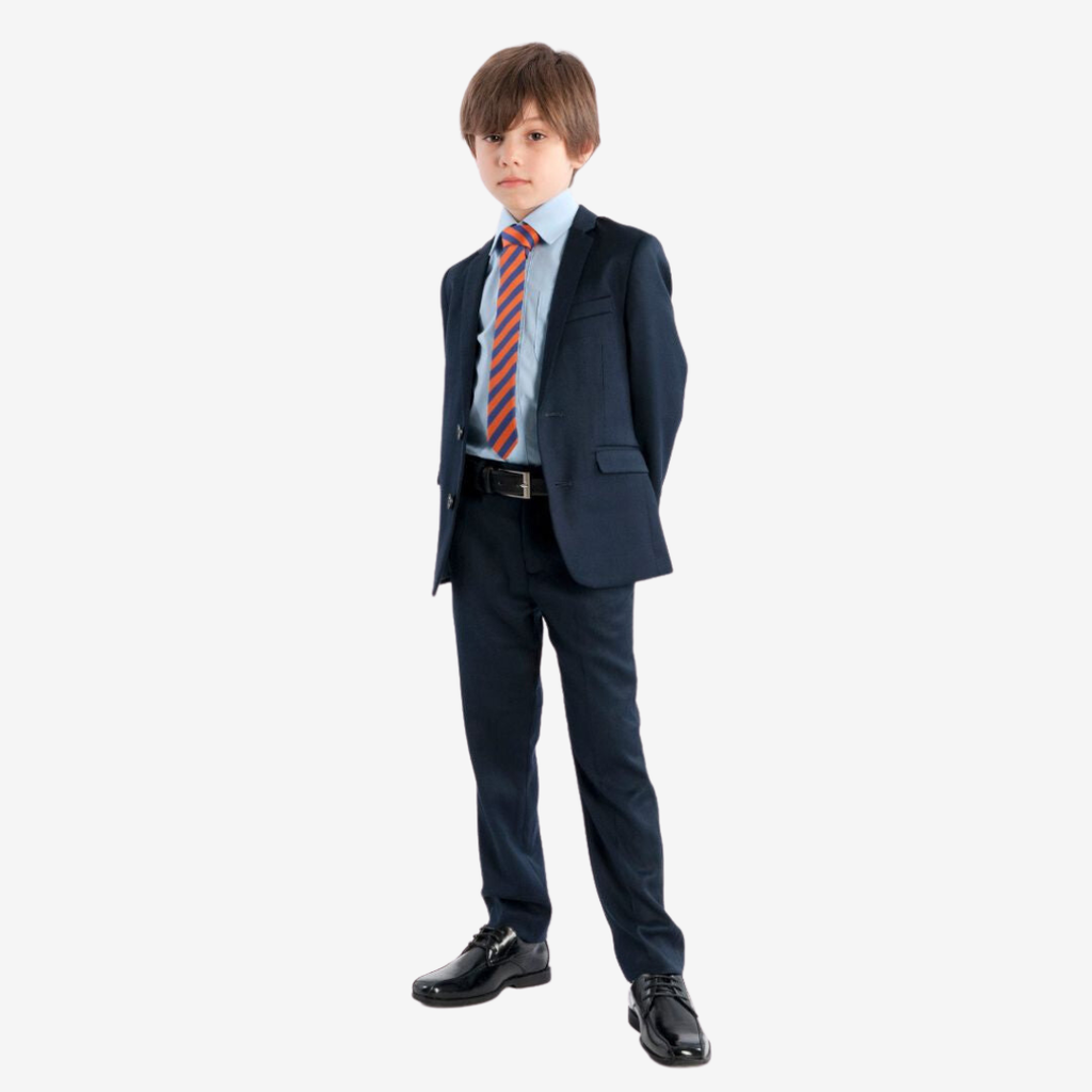 Appaman Best Quality Kids Clothing Fine Tailoring Permanent Mod Suit | Navy Blue