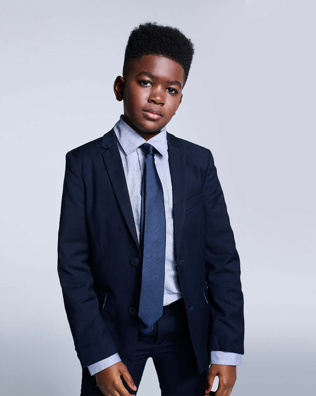 how to dress a navy blue suit Boys Navy Suit Formalwear