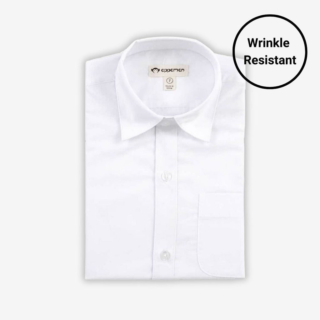 Appaman Best Quality Kids Clothing Fine Tailoring Permanent Standard Shirt | Premium White