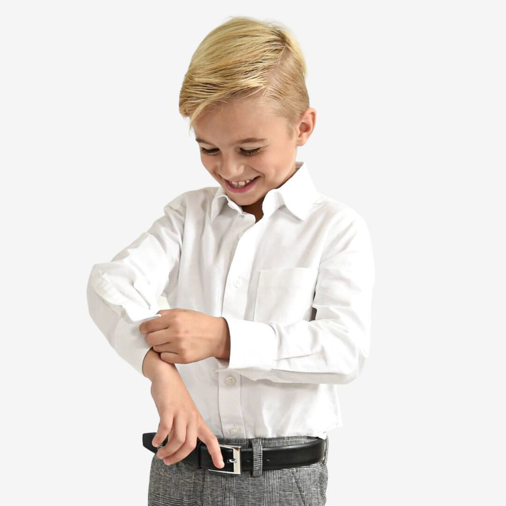 Appaman Best Quality Kids Clothing Fine Tailoring Permanent Standard Shirt | Premium White