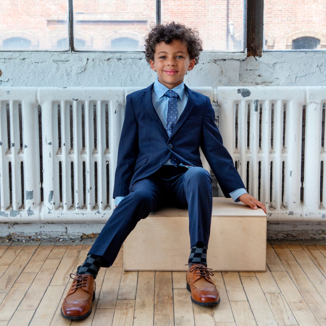 Blue Boys Suit Boys Blue Suits Royal Blue Slim Fit Suits For Kids