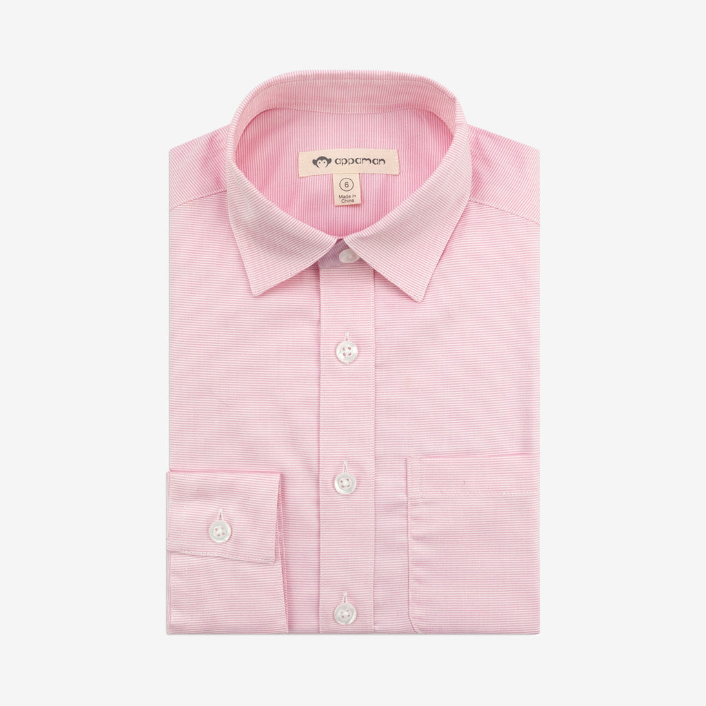 Appaman Best Quality Kids Clothing Fine Tailoring Shirts Standard Shirt | Capo Pink