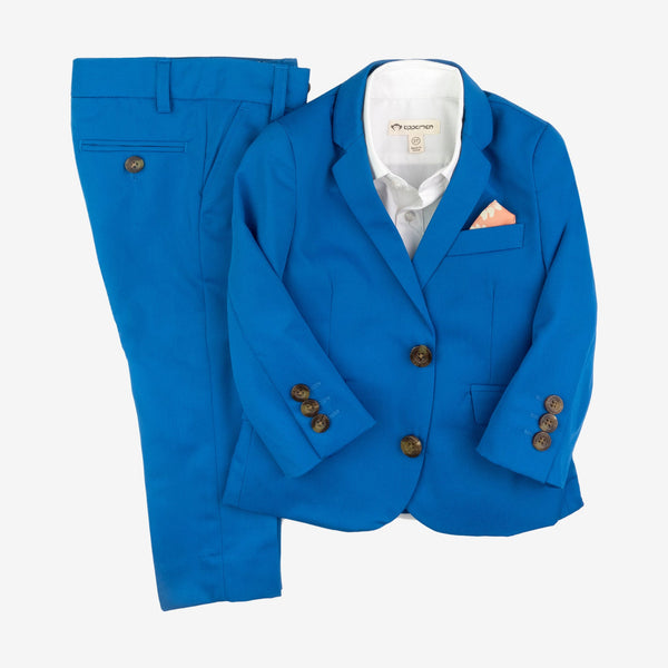 Appaman Best Quality Kids Clothing Fine Tailoring Suits Mod Suit | Palace Blue