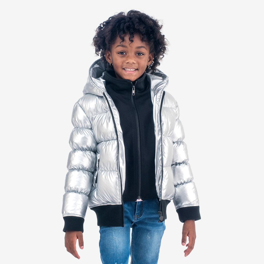 Appaman Best Quality Kids Clothing Flurry Coat | Silver