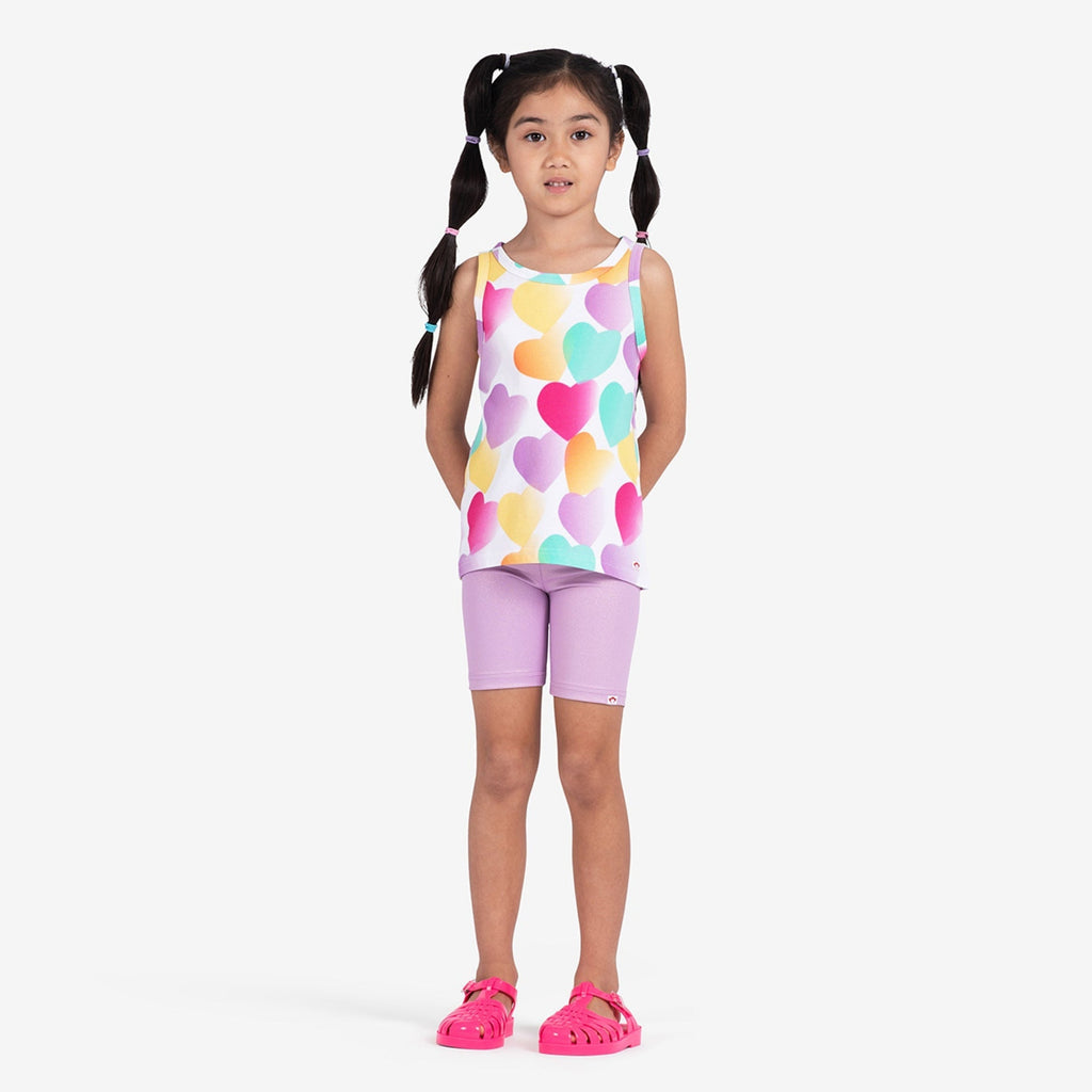Appaman Best Quality Kids Clothing Girls Bottoms Bike Shorts | Sparkle Lavender