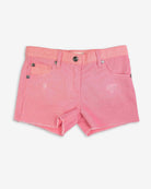 Stylish pink mix Rhodes shorts for kids, bursting with color and ready for back-to-school fun! Durable and trendy for everyday adventures.