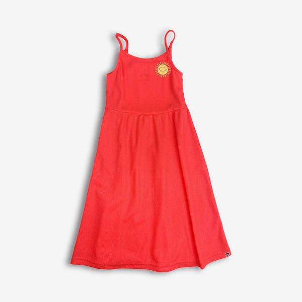 Appaman Best Quality Kids Clothing girls dresses Carrie Dress | Neon Orange
