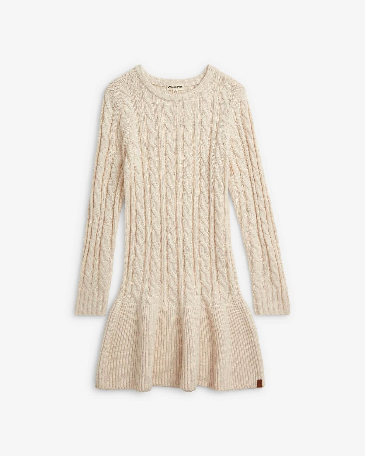 Cream Fisherman Sweater Dress Cream / 5 Cream Fisherman Sweater Dress Cream / 5