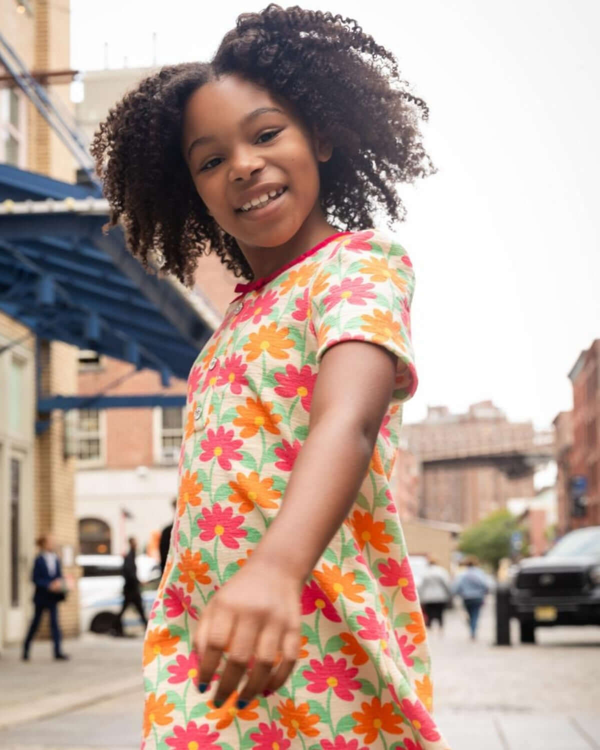 Girls Floral Dresses: Flower Bed Ari Dress | Appaman Kids