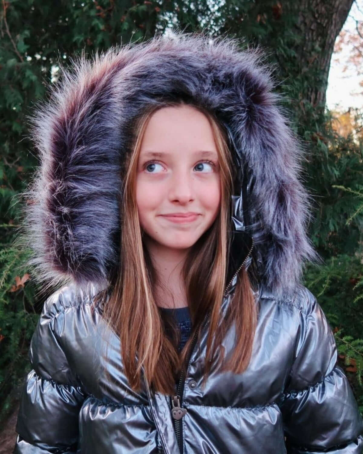 Girls Grey Puffer Coat Appaman