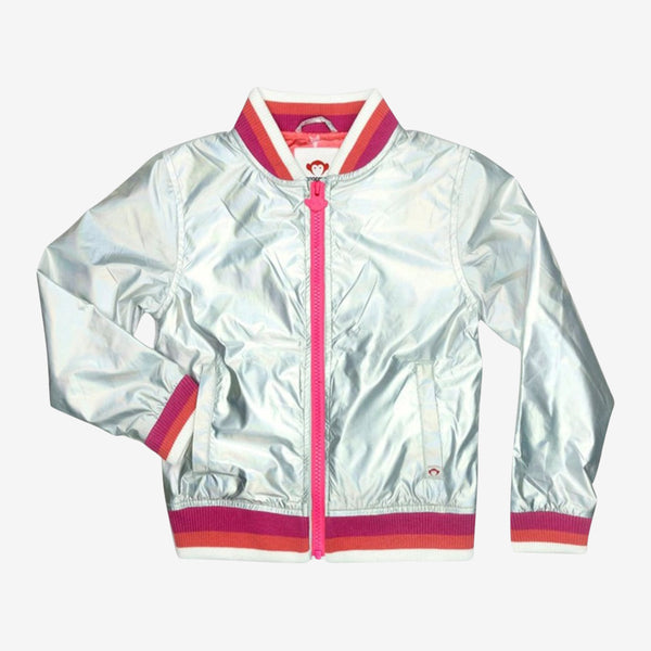 Appaman Best Quality Kids Clothing Girls Outerwear Nikki Bomber Jacket | Iridescent