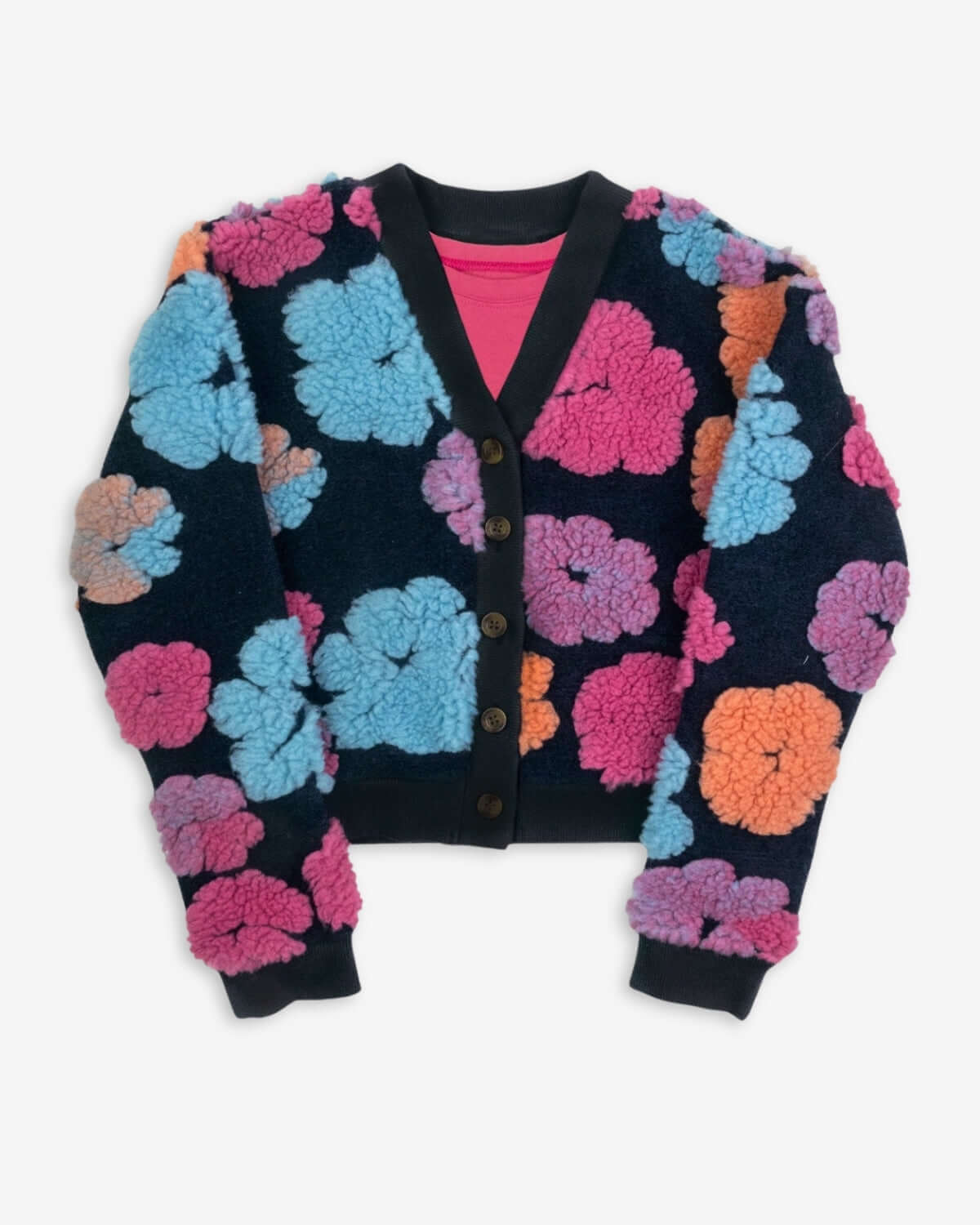 トップス PLEATS PLEASE Flower Printed Cardigan Variant_438765_stream_master-