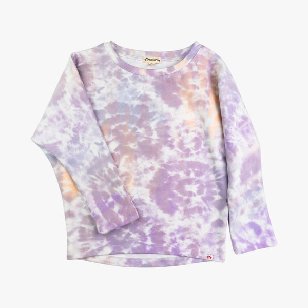 Appaman Best Quality Kids Clothing Girls Sweater/Hoodie Slouchy Sweatshirt | Wild Orchid
