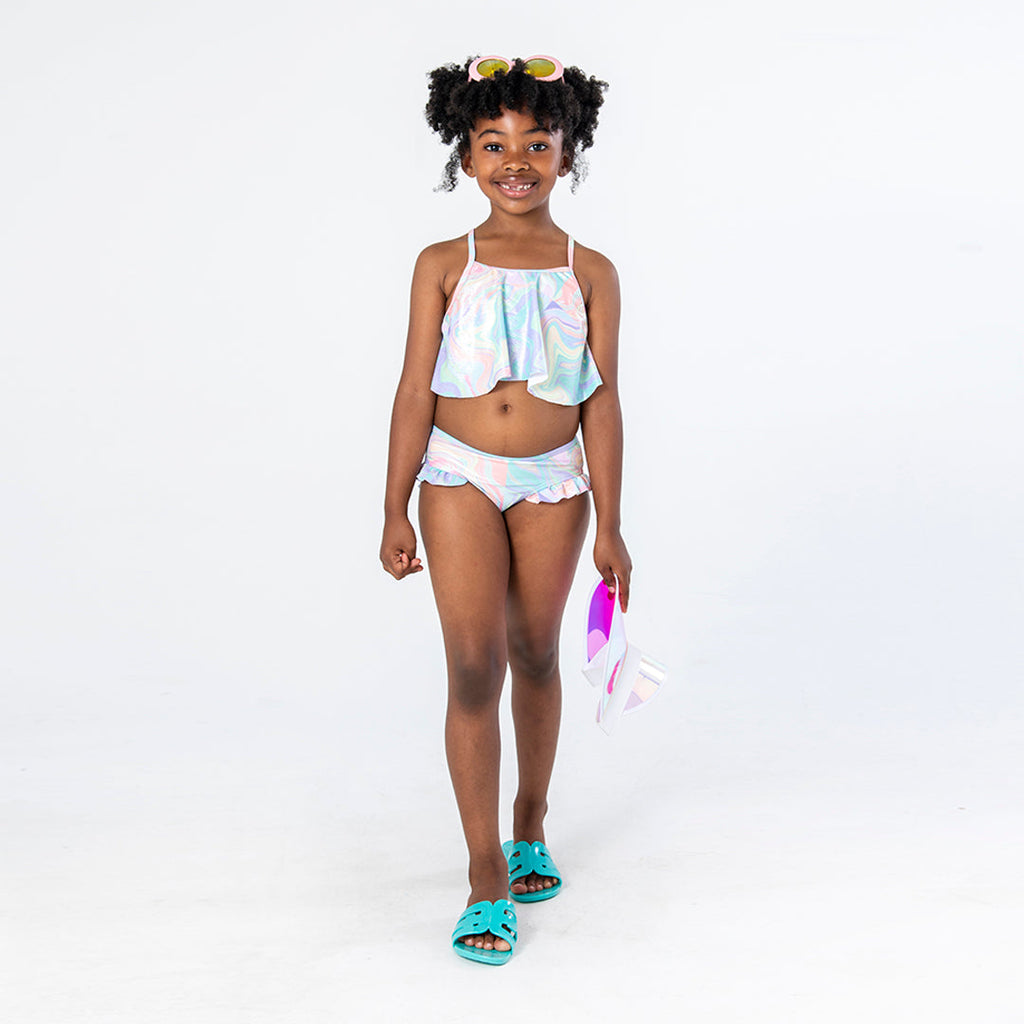 Appaman Best Quality Kids Clothing Girls Swim Hermosa Bikini Set | Ocean Fun