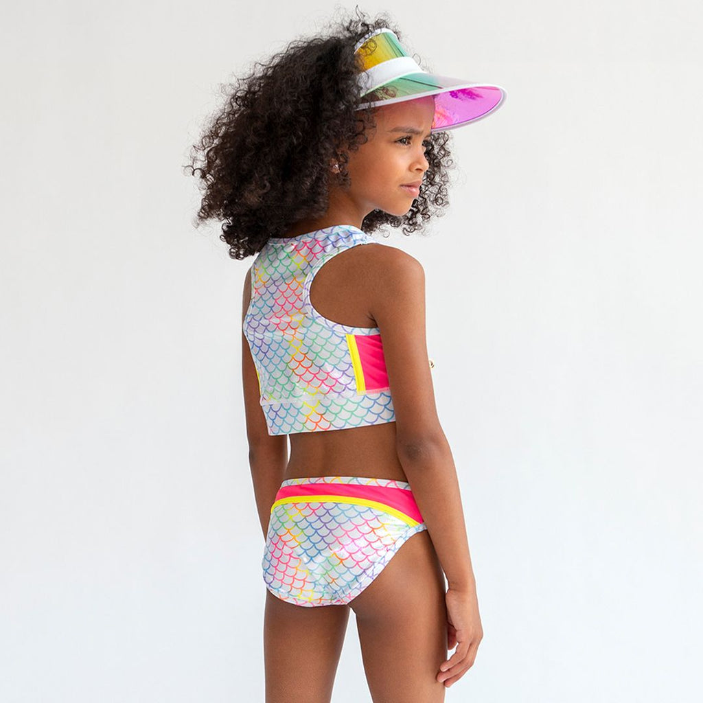 Appaman Best Quality Kids Clothing Girls Swim Sophie Bikini Set | White