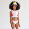 Appaman Best Quality Kids Clothing Girls Swim Sophie Bikini Set | White