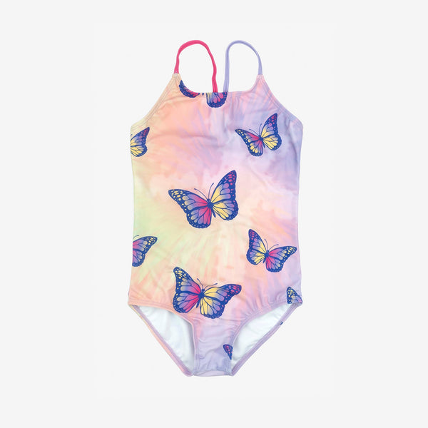 Appaman Best Quality Kids Clothing Girls Swim Taylor Swimsuit | Butterfly