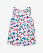 Butterfly Hazel Top for kids, featuring a vibrant butterfly design—whimsical style meets comfort, great for back to school!