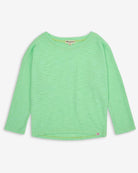 Mint green beach sweater for girls, the ultimate blend of style and comfort in kids clothes, perfect for beach days!