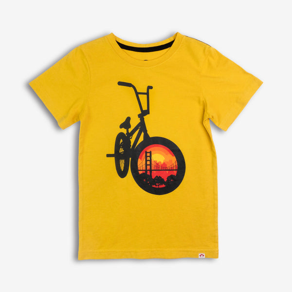Appaman Best Quality Kids Clothing Graphic Tee | Goldenrod