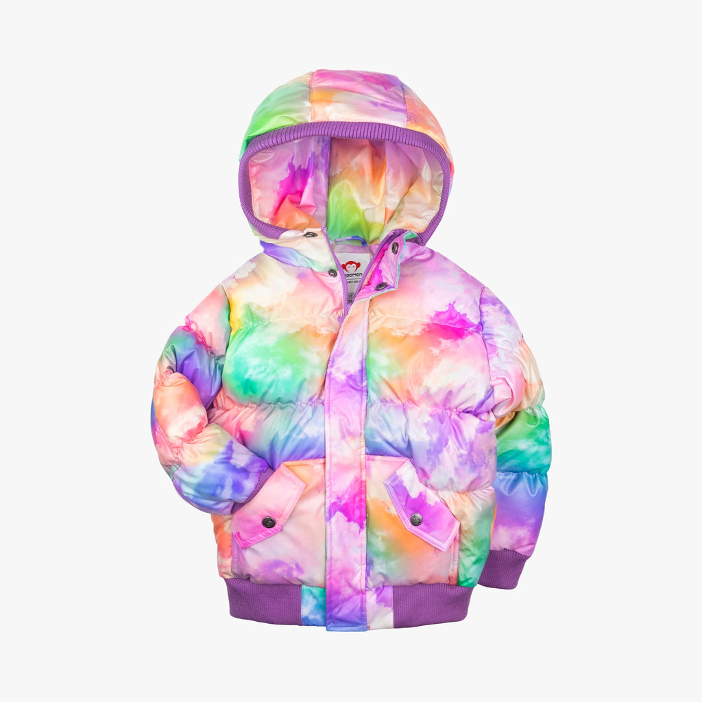 Appaman Best Quality Kids Clothing Puffy Coat | Watercolor