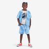 Appaman Best Quality Kids Clothing Resort Shirt | Blue Tie Dye