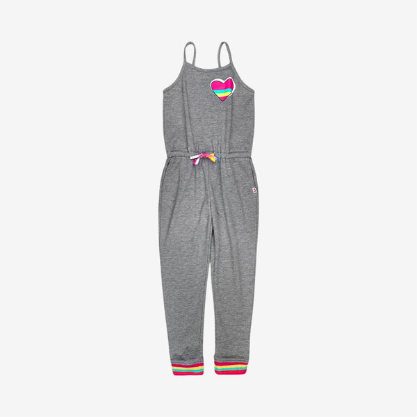 Appaman Best Quality Kids Clothing Romper Sydney Jumpsuit | Grey Heather