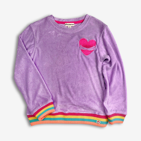 Appaman Best Quality Kids Clothing Ruby Sweatshirt | Sweet Lavender