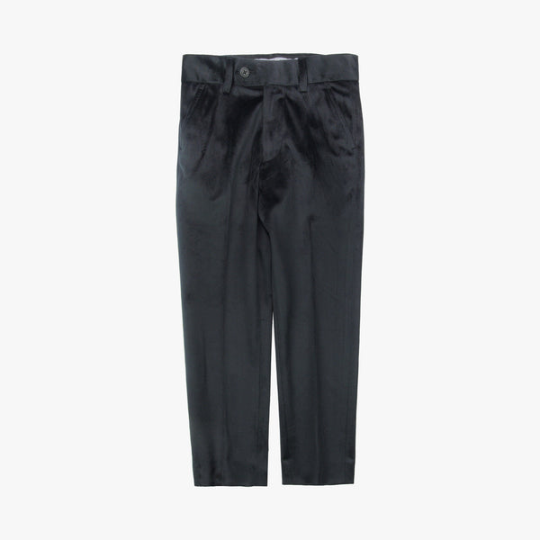 Appaman Best Quality Kids Clothing Suit Pants | Black Velvet