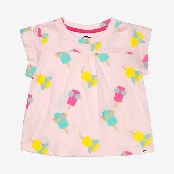 Appaman Best Quality Kids Clothing Tops Cool Pops Elsa Tee | Pink