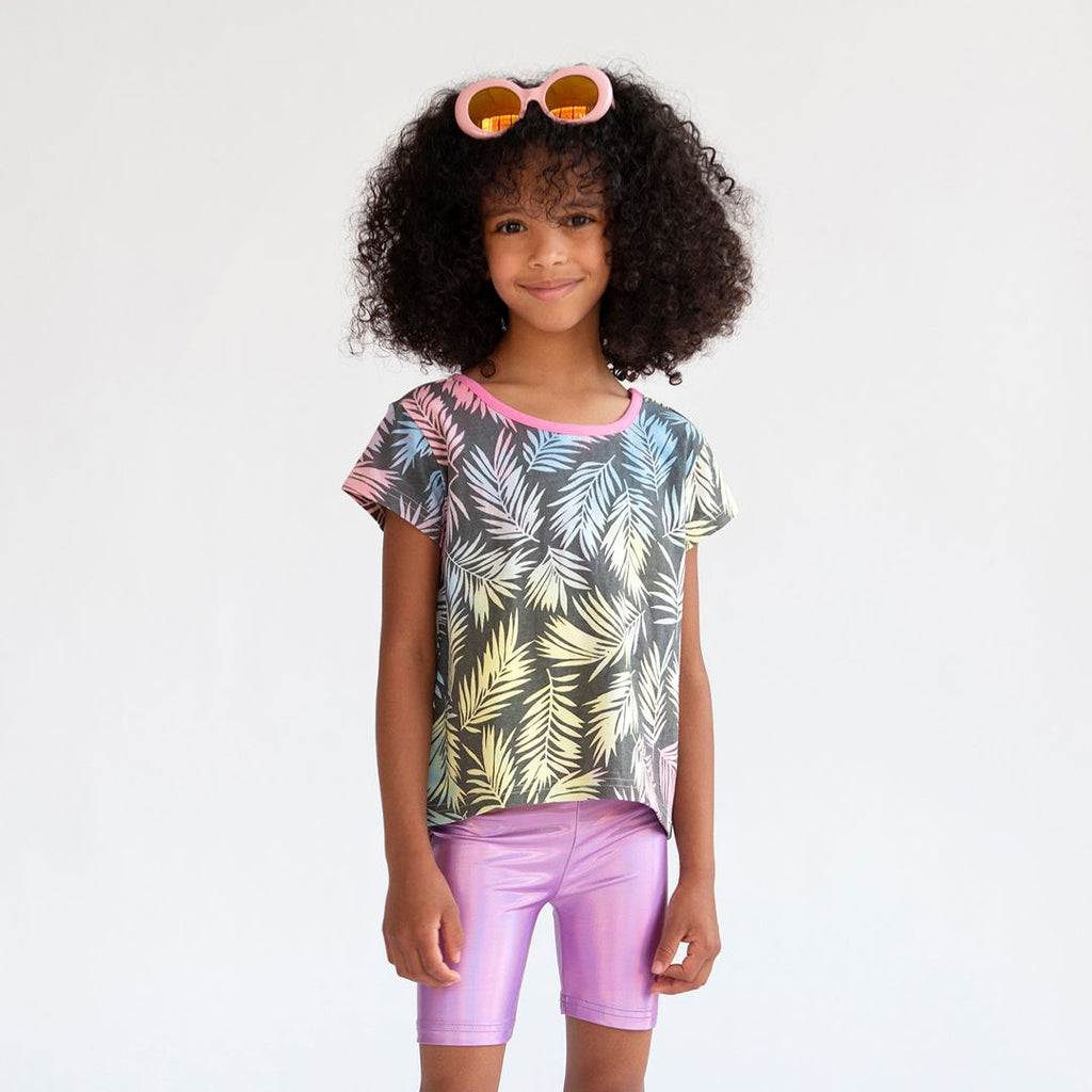 Appaman Best Quality Kids Clothing Tops Denise Tee | Palms