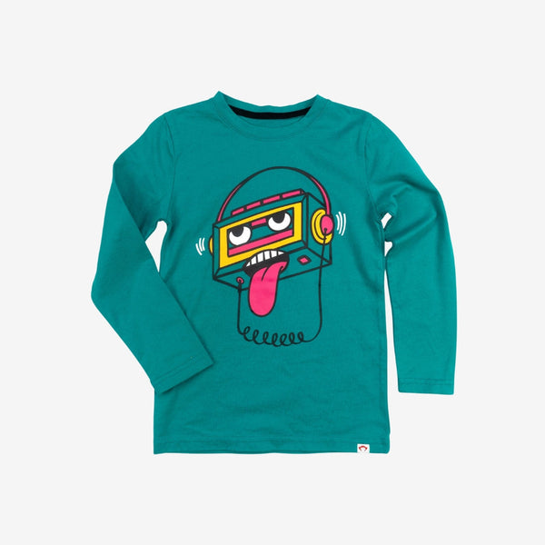 Appaman Best Quality Kids Clothing Tops Graphic Tee | Teal