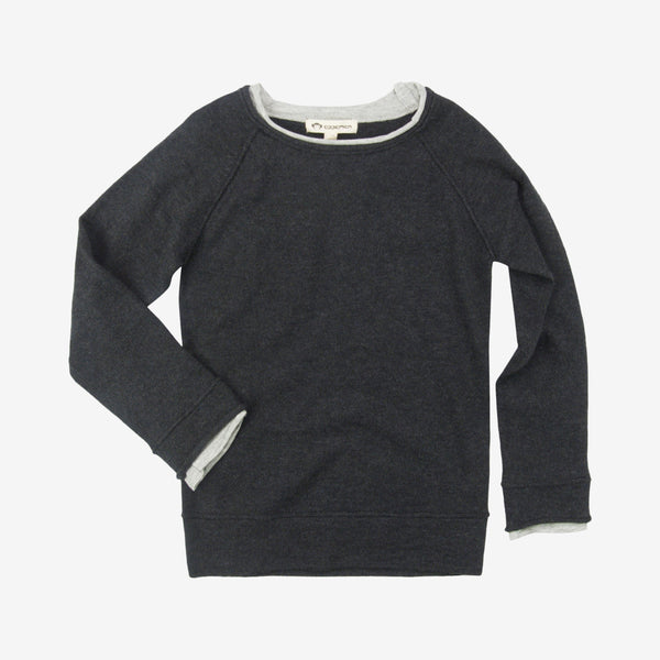 Appaman Best Quality Kids Clothing Tops Jackson Sweater | Charcoal