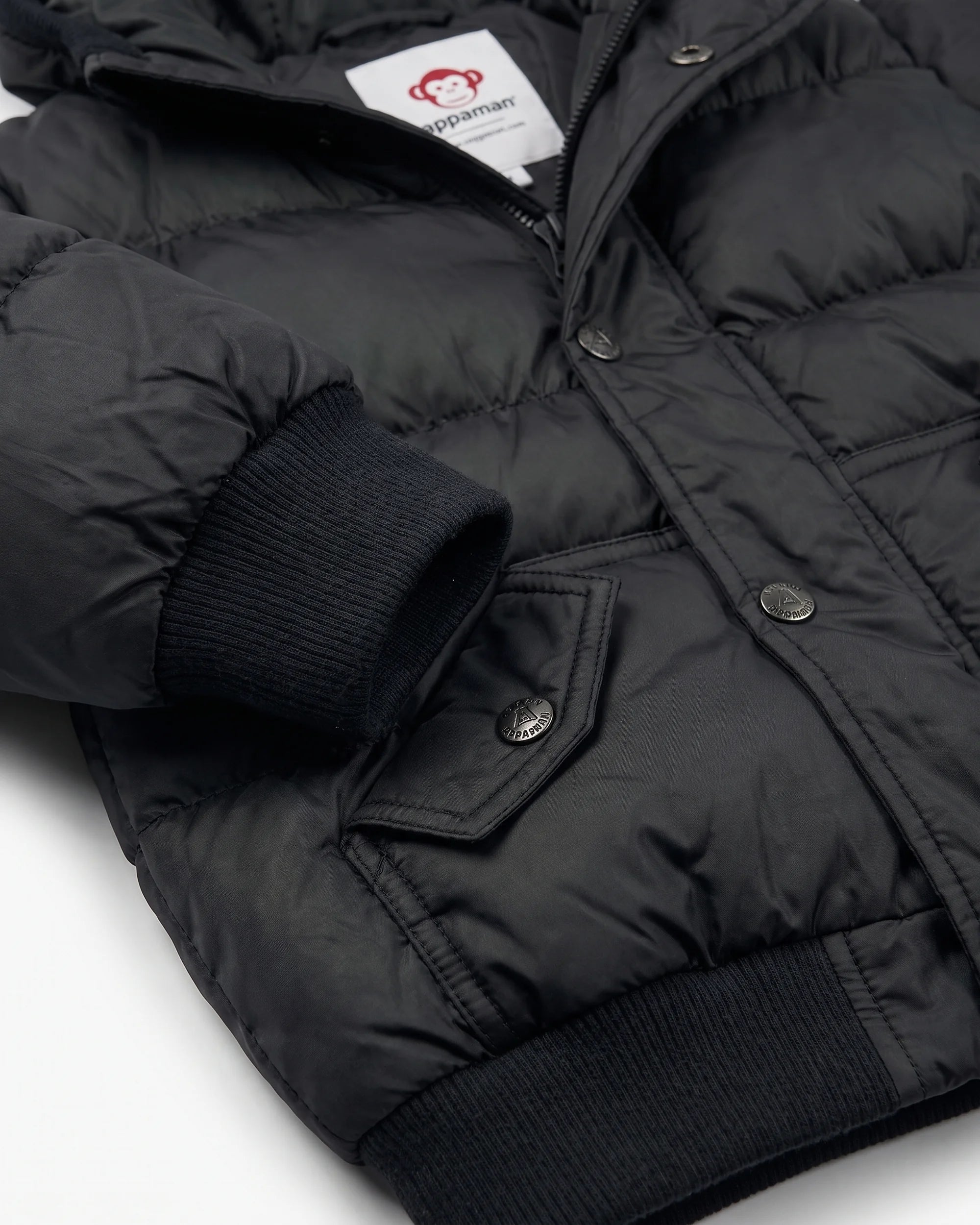 Black Puffy Coat — detail2