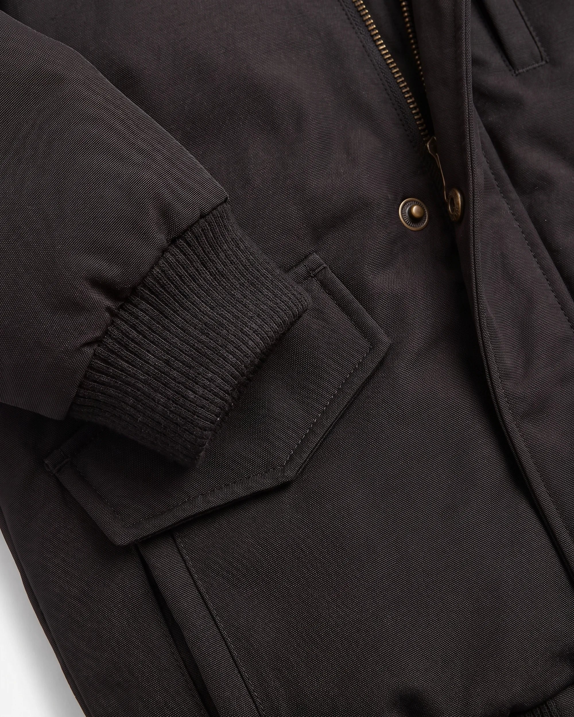 Black City Transit Coat — detail2