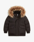 Black City Transit Coat — front