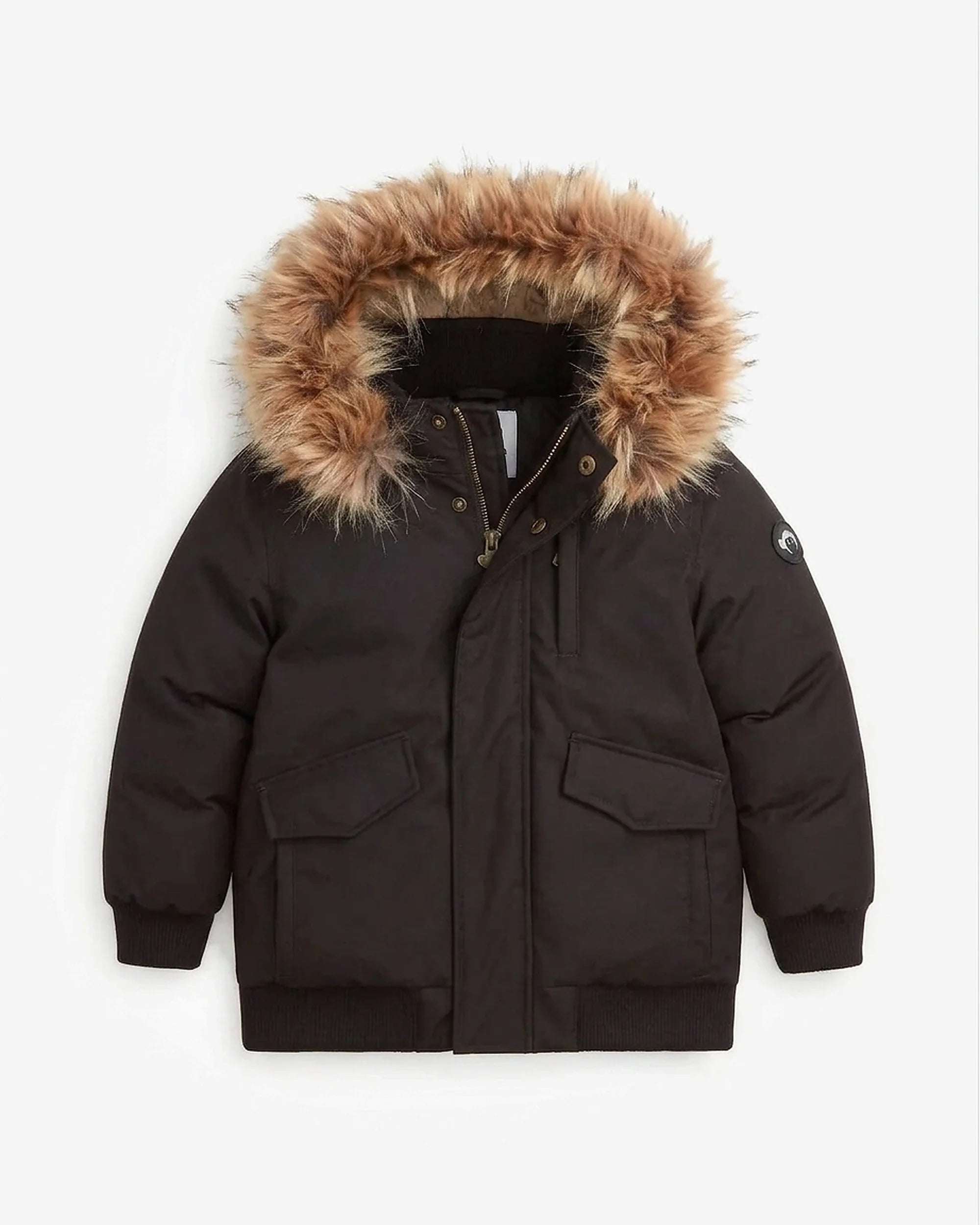 Black City Transit Coat — front