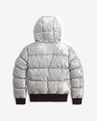 Silver Illusion Flurry Coat — back