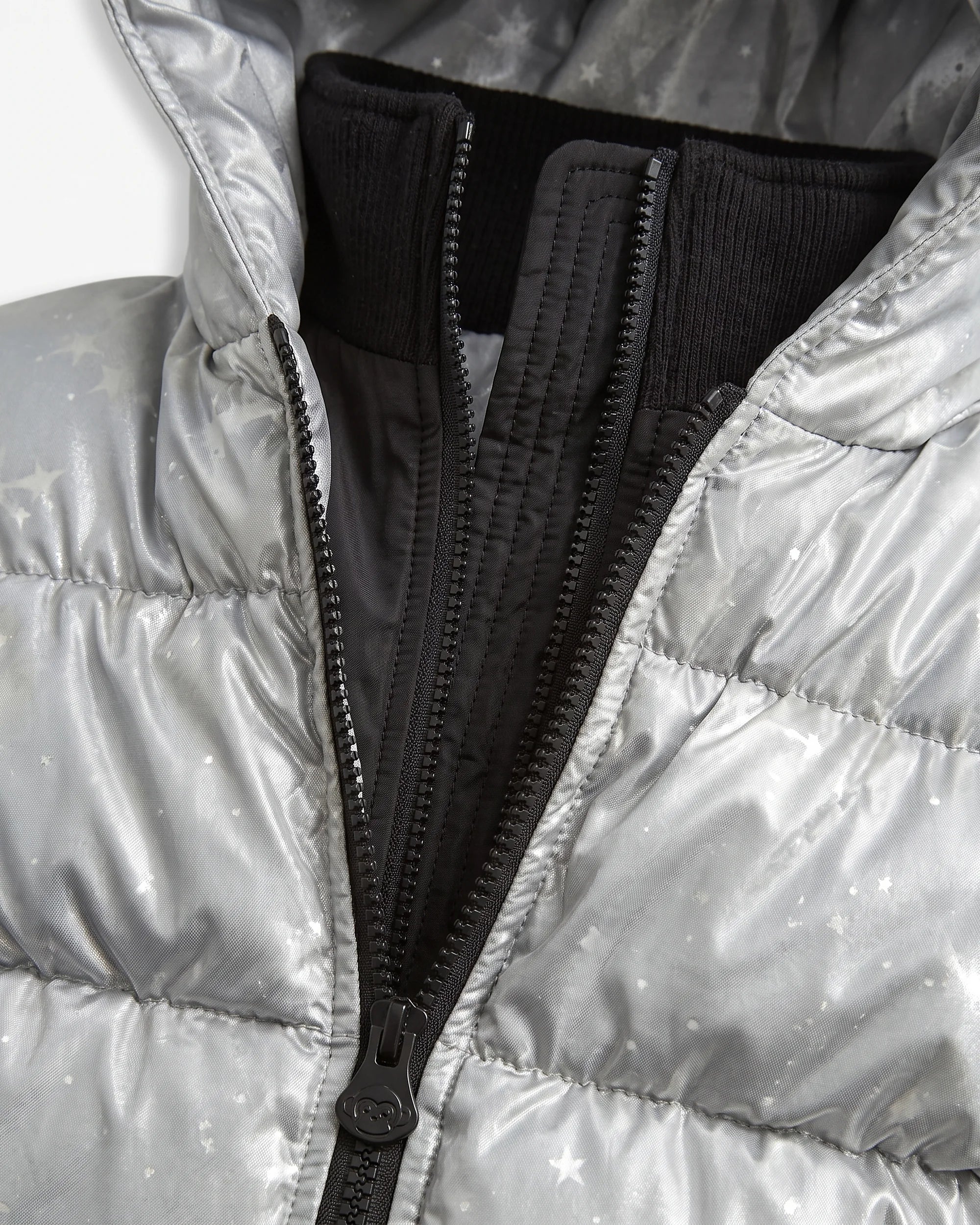 Silver Illusion Flurry Coat — detail1