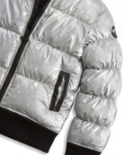 Silver Illusion Flurry Coat — detail2