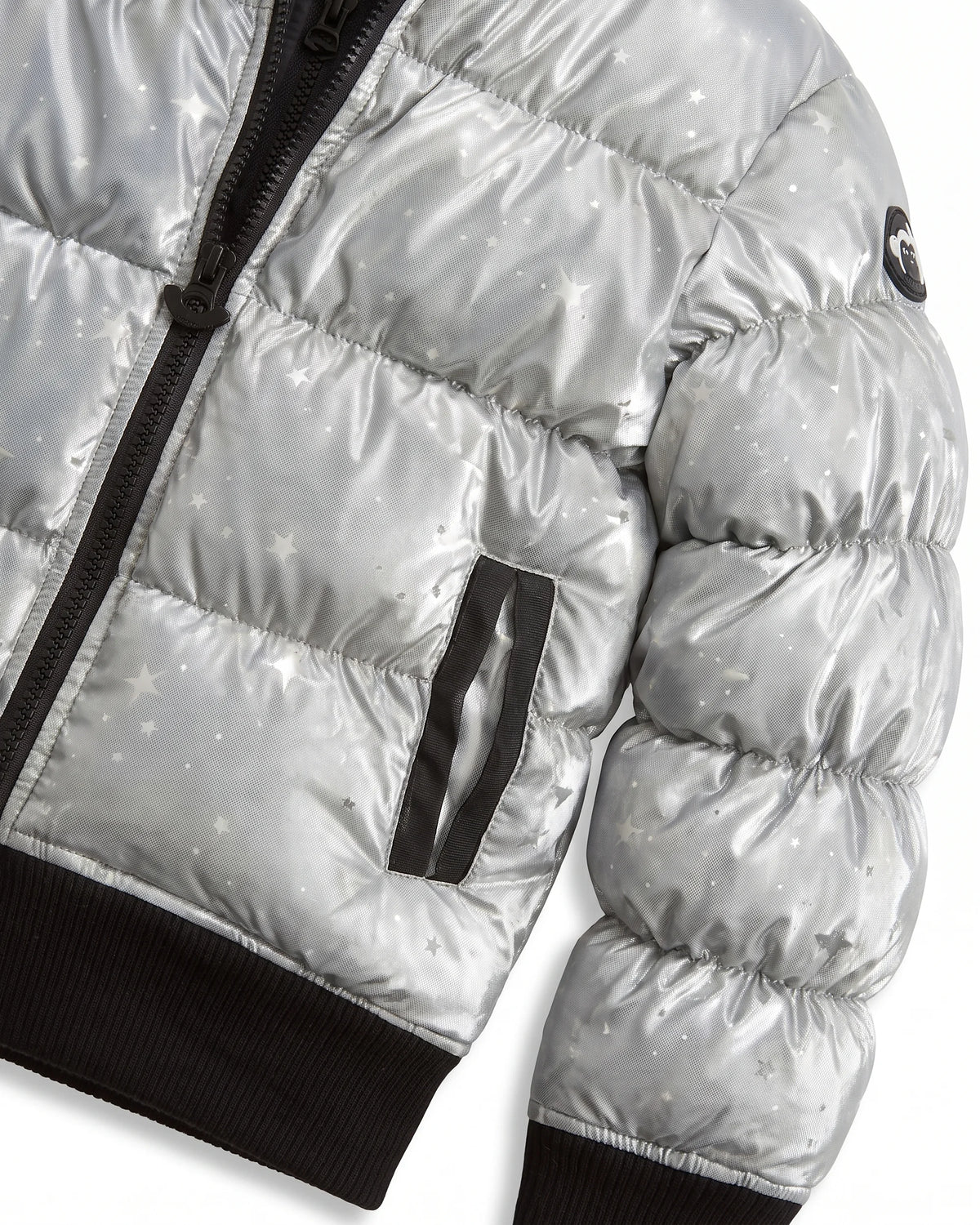 Silver Illusion Flurry Coat — detail2