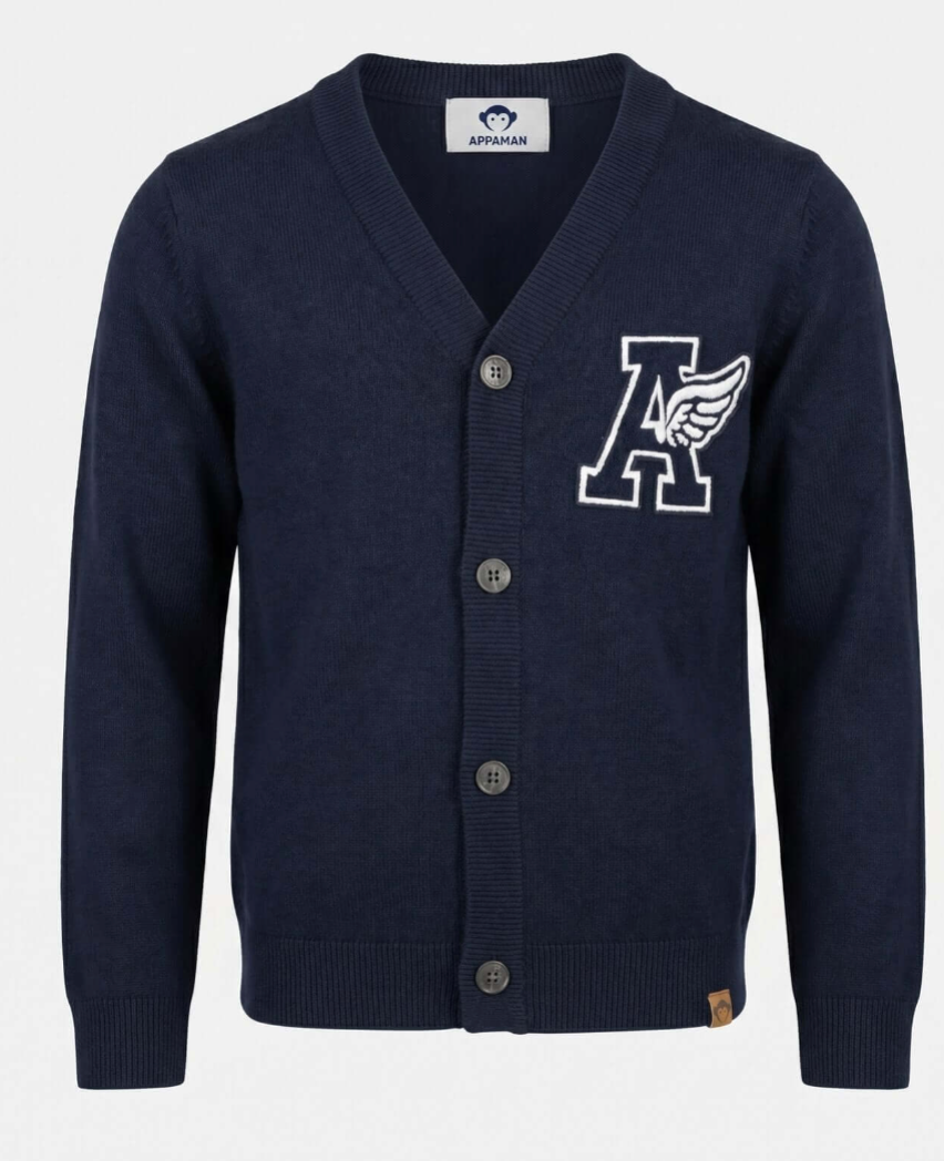 Navy Blue Obi Cardigan